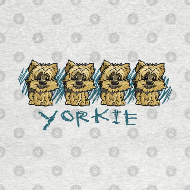 YORKIE Yorkshire Terrier by ATOMIC PASSION